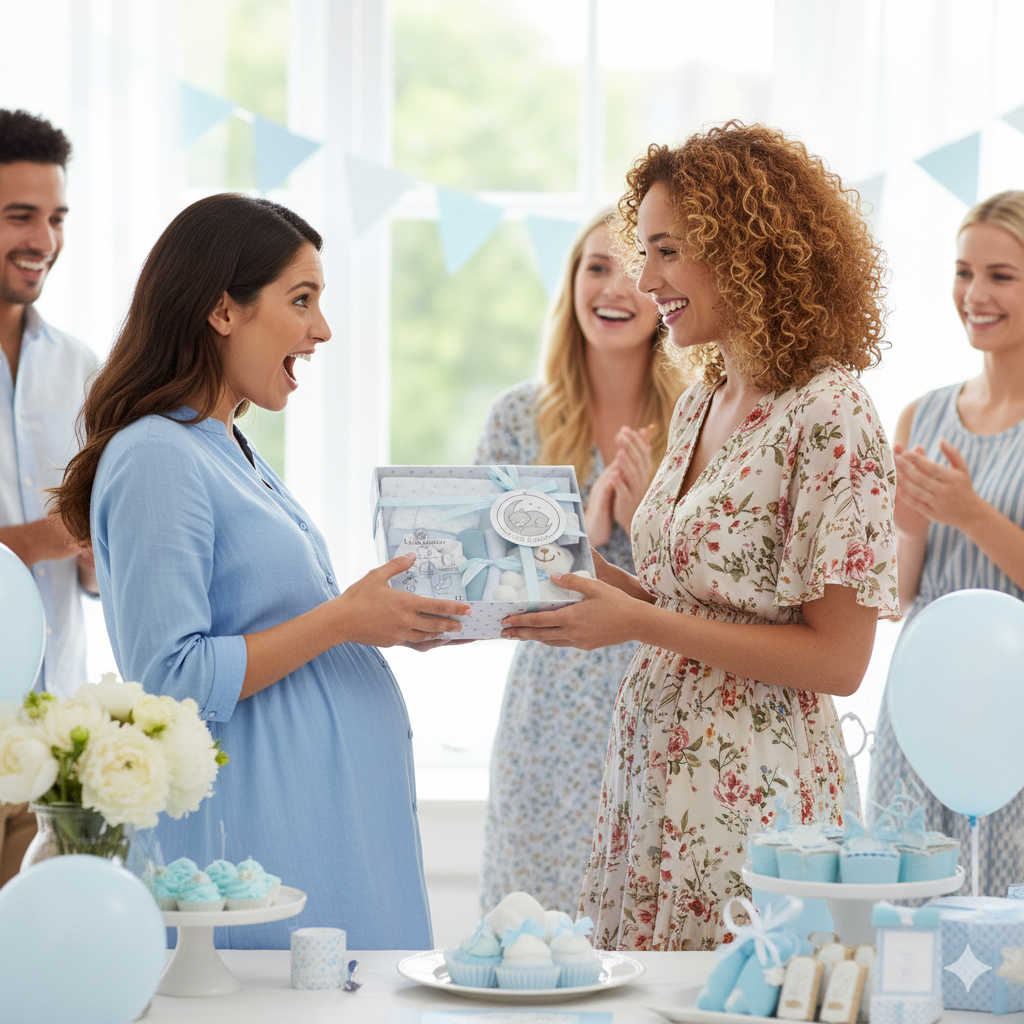 Little Lullaby Luxury Newborn Baby Gift Set – 7 Piece Box (0–3 Months)