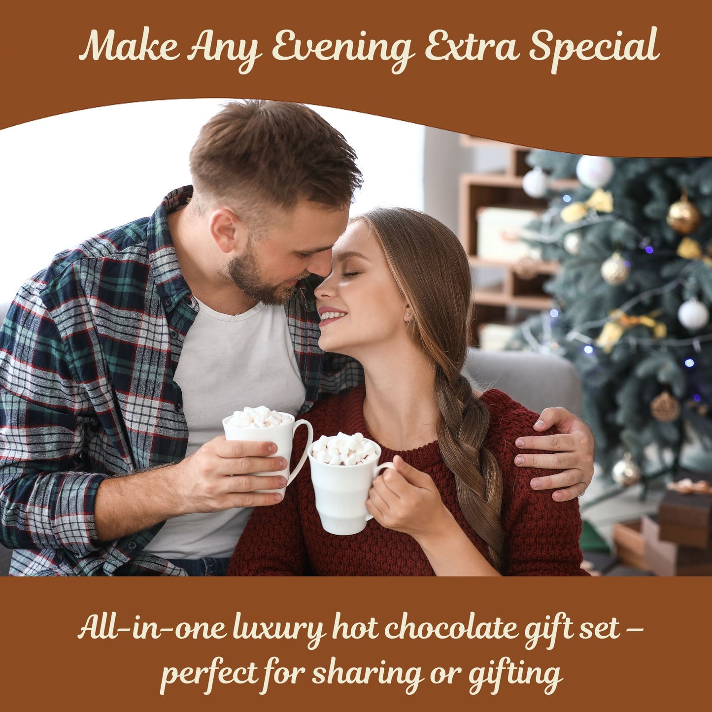 Hot Chocolate Gift Set – Luxury Hot Chocolate Selection with Biscuits & Marshmallows – Bundle Bear Hot Chocolate Kit – Perfect Christmas Hot Chocolate Gift Set for Winter Treats