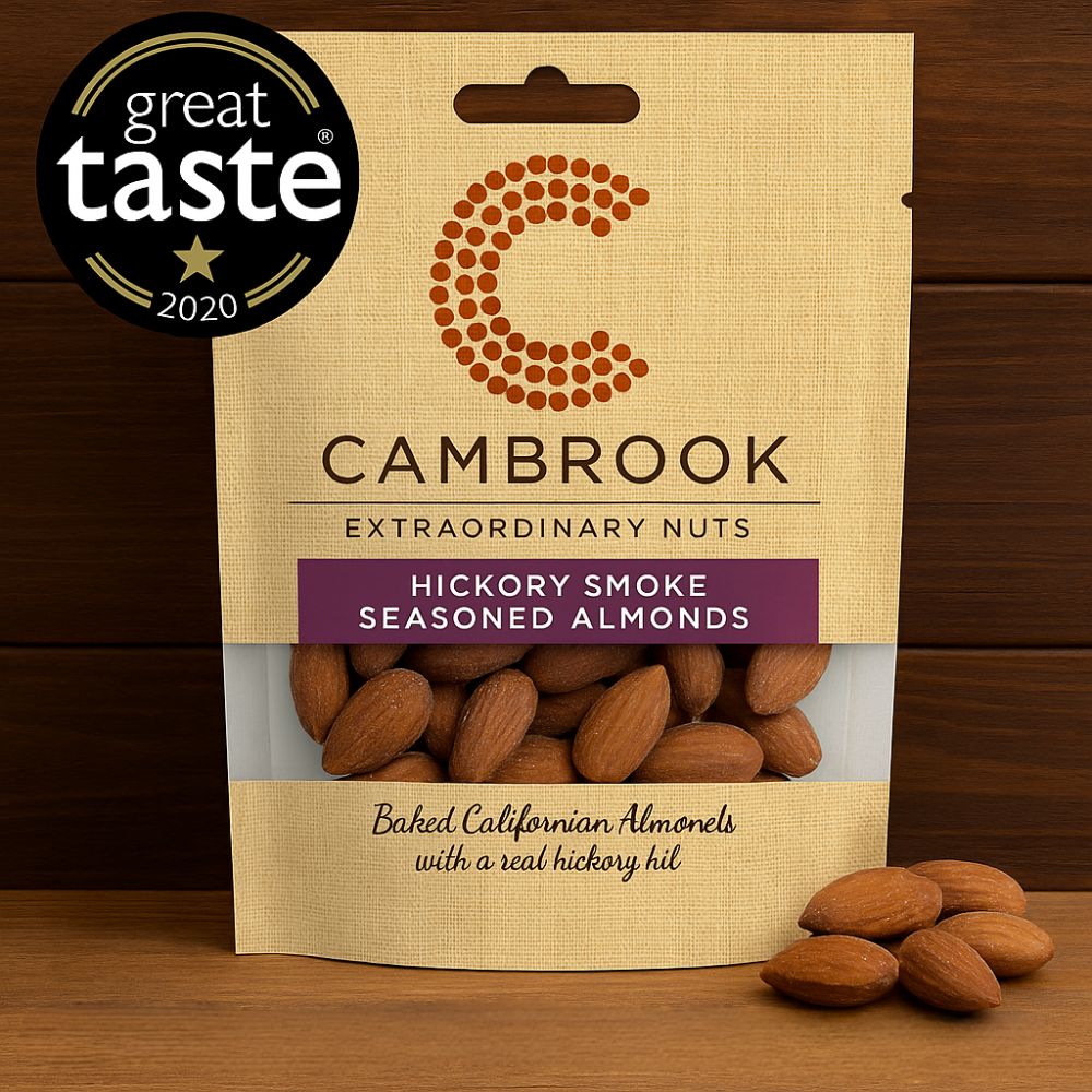 Nuts Gift Set, Including Cambrook Nut Snacks Packs in Gift Box – Premium Peanuts, Cashews & Almonds – Men’s Snack Hamper